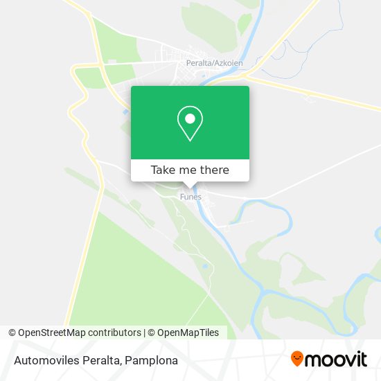 Automoviles Peralta map