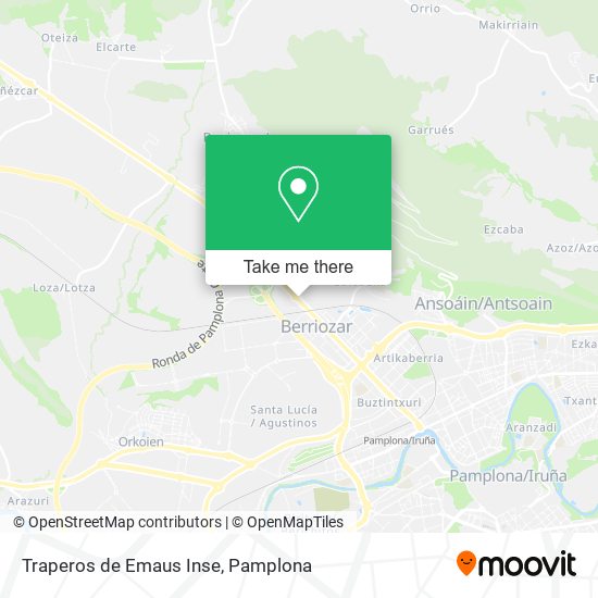 Traperos de Emaus Inse map