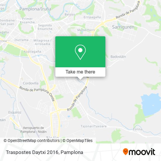 Traspostes Daytxi 2016 map