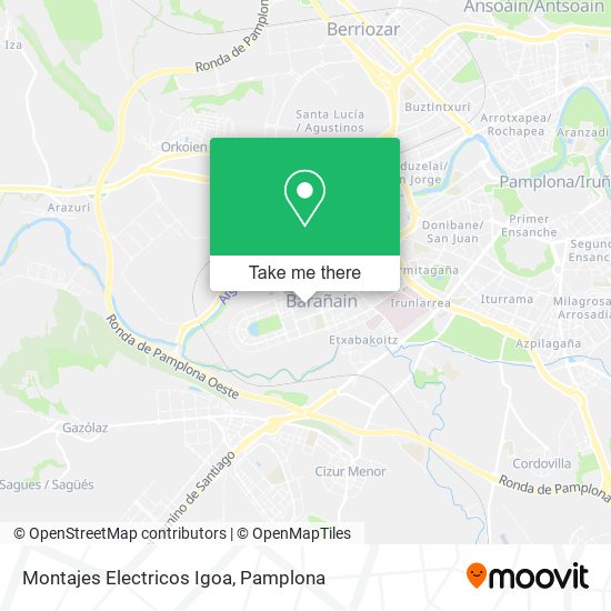Montajes Electricos Igoa map