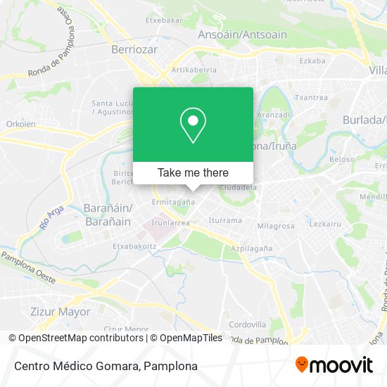 Centro Médico Gomara map