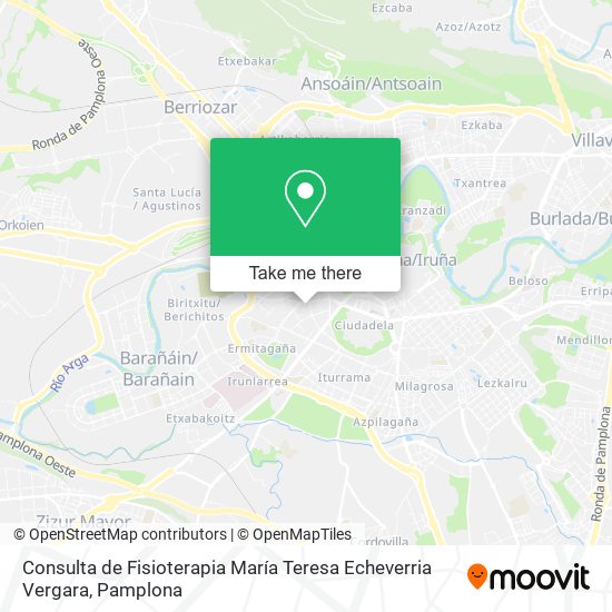 Consulta de Fisioterapia María Teresa Echeverria Vergara map