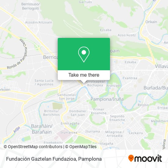 Fundación Gaztelan Fundazioa map