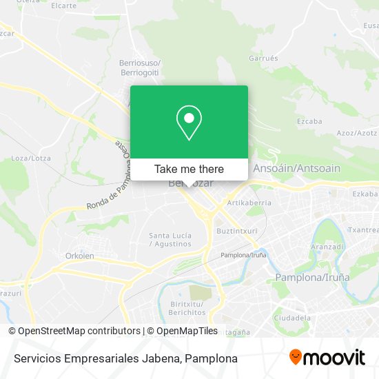 Servicios Empresariales Jabena map