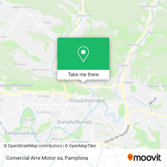 Comercial Arre Motor sa map