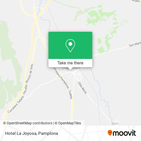 Hotel La Joyosa map