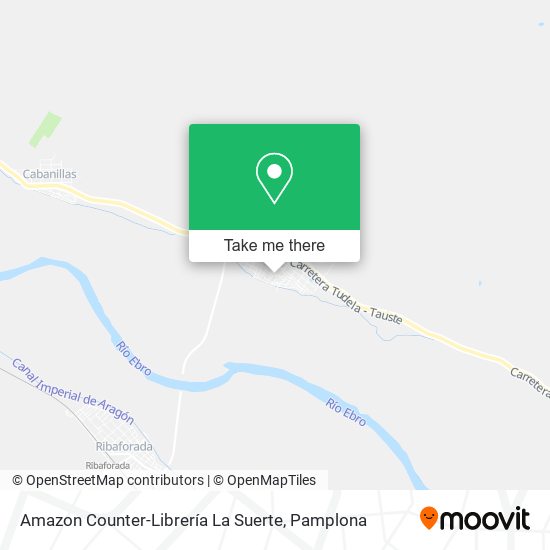 Amazon Counter-Librería La Suerte map