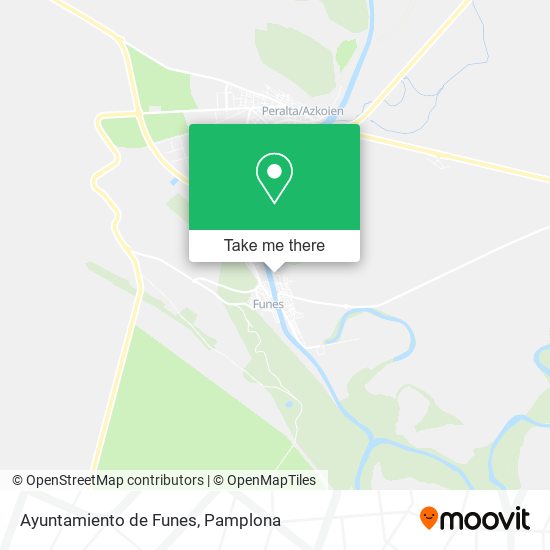 Ayuntamiento de Funes map