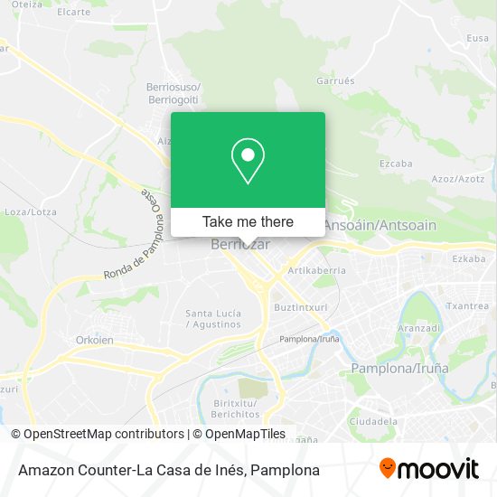 Amazon Counter-La Casa de Inés map