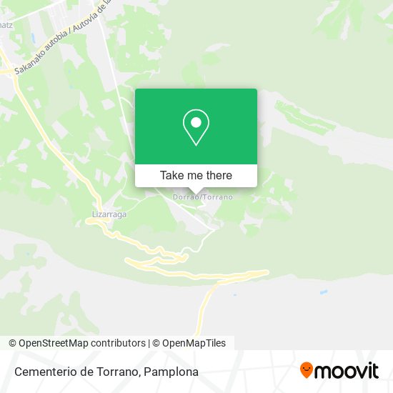 mapa Cementerio de Torrano