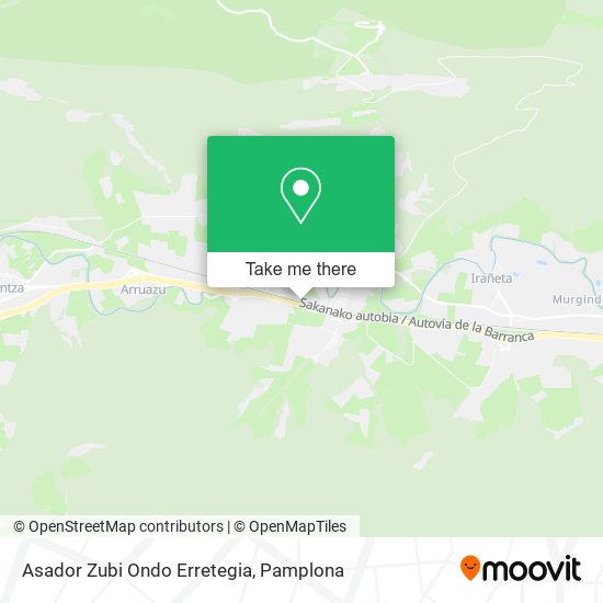 Asador Zubi Ondo Erretegia map