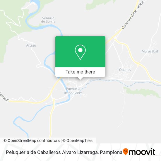 Peluqueria de Caballeros Álvaro Lizarraga map