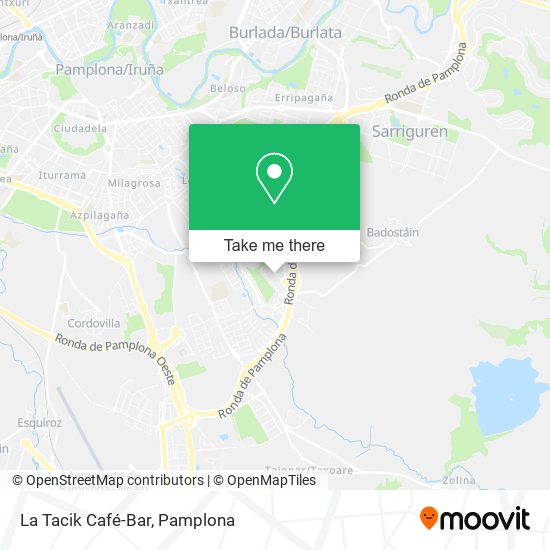 La Tacik Café-Bar map