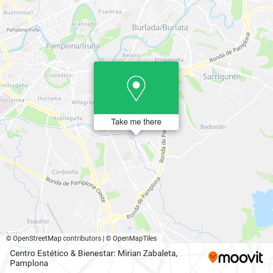 Centro Estético & Bienestar: Mirian Zabaleta map