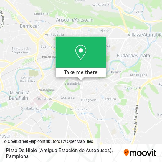 mapa Pista De Hielo (Antigua Estación de Autobuses)