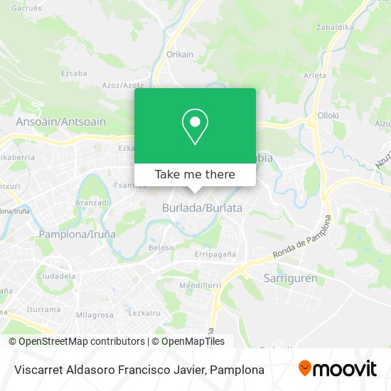 Viscarret Aldasoro Francisco Javier map