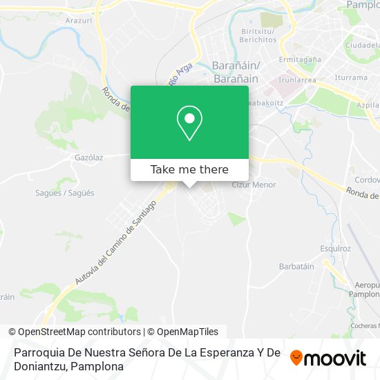 Parroquia De Nuestra Señora De La Esperanza Y De Doniantzu map