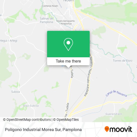 Polígono Industrial Morea Sur map