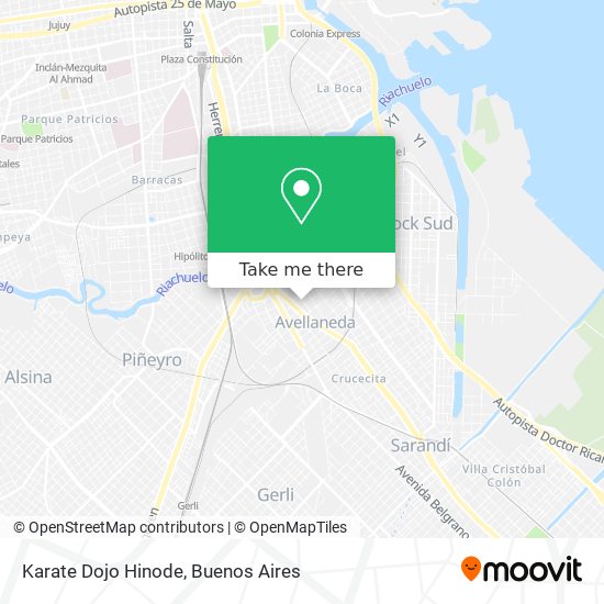 Karate Dojo Hinode map