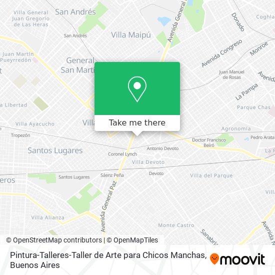 Mapa de Pintura-Talleres-Taller de Arte para Chicos Manchas