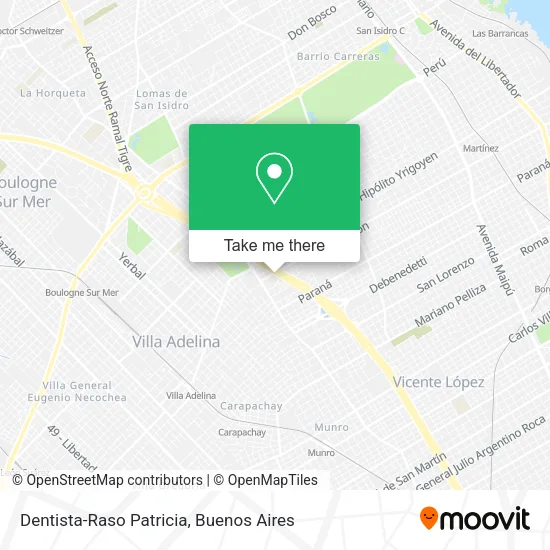 Mapa de Dentista-Raso Patricia