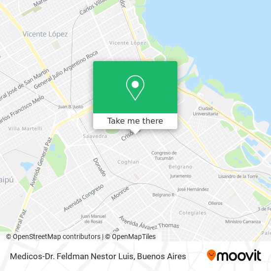 Mapa de Medicos-Dr. Feldman Nestor Luis