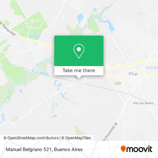 Manuel Belgrano 521 map