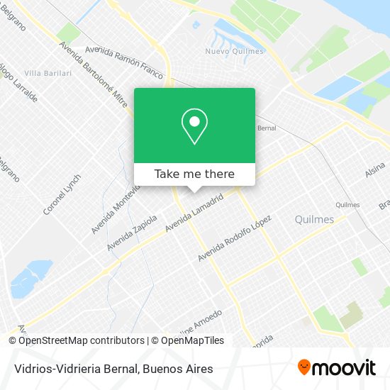 Vidrios-Vidrieria Bernal map
