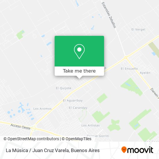 Mapa de La Música / Juan Cruz Varela