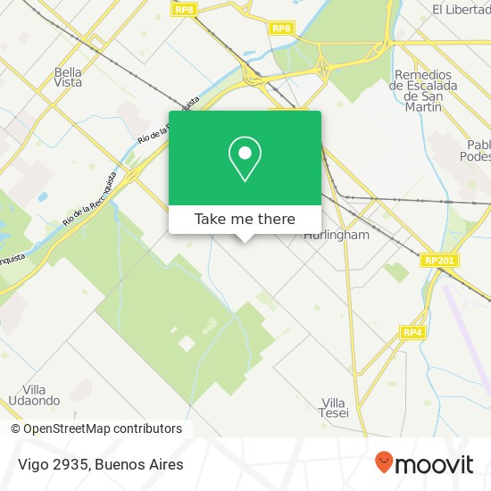 Vigo 2935 map