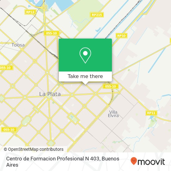 Centro de Formacion Profesional N 403 map