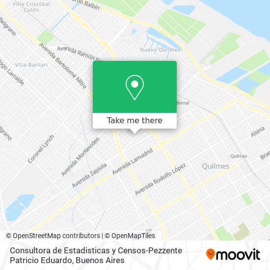 Consultora de Estadisticas y Censos-Pezzente Patricio Eduardo map