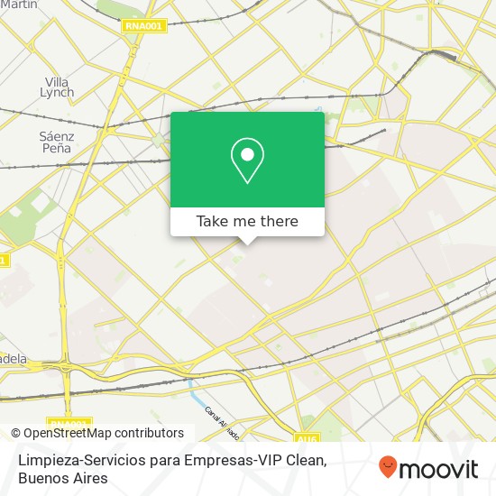 Mapa de Limpieza-Servicios para Empresas-VIP Clean