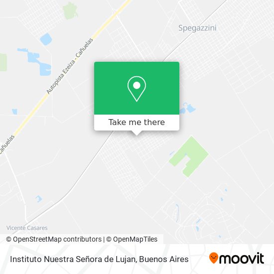 Instituto Nuestra Señora de Lujan map