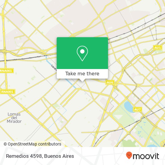 Remedios 4598 map