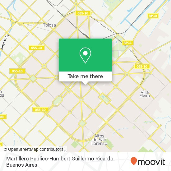 Martillero Publico-Humbert Guillermo Ricardo map