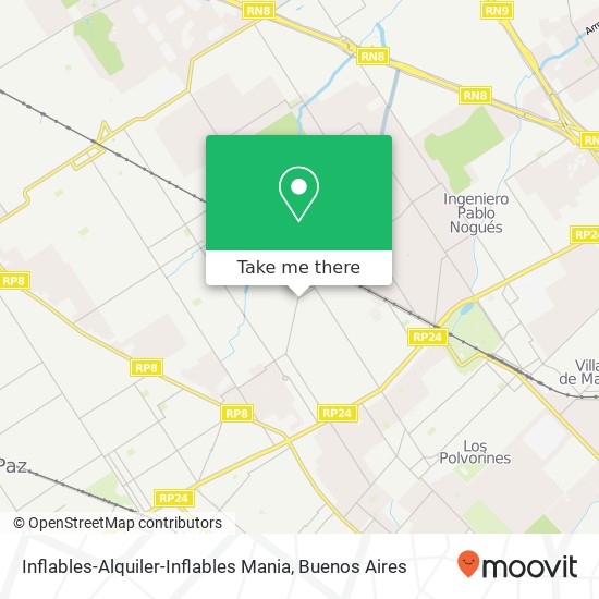 Inflables-Alquiler-Inflables Mania map