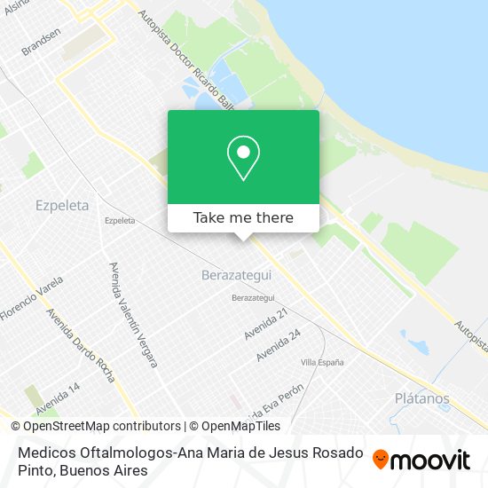 Mapa de Medicos Oftalmologos-Ana Maria de Jesus Rosado Pinto