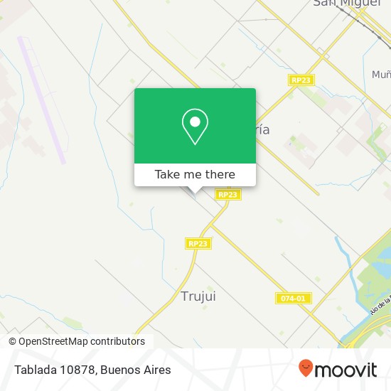 Tablada 10878 map