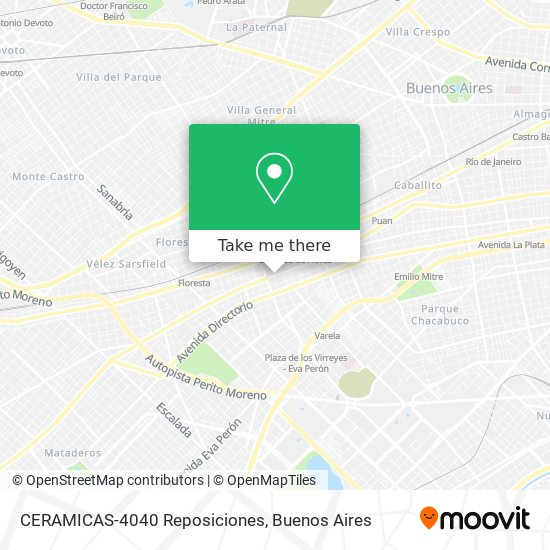 CERAMICAS-4040 Reposiciones map