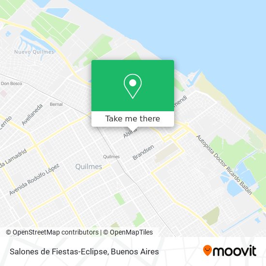 Mapa de Salones de Fiestas-Eclipse