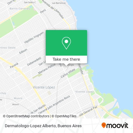 Dermatologo-Lopez Alberto map