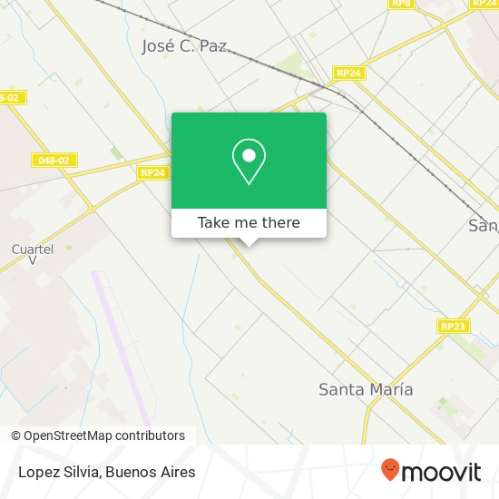 Lopez Silvia map
