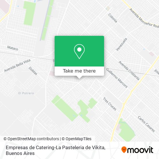 Mapa de Empresas de Catering-La Pasteleria de Vikita