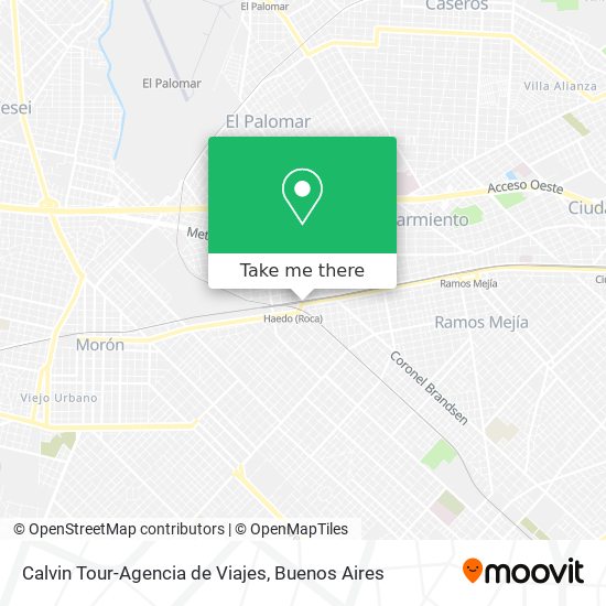 Calvin Tour-Agencia de Viajes map