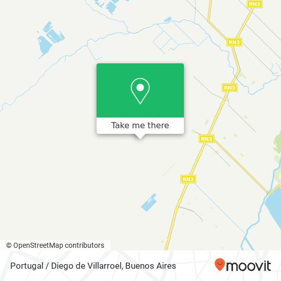 Portugal / Diego de Villarroel map