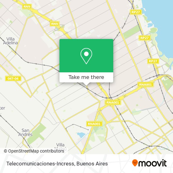 Telecomunicaciones-Incress map