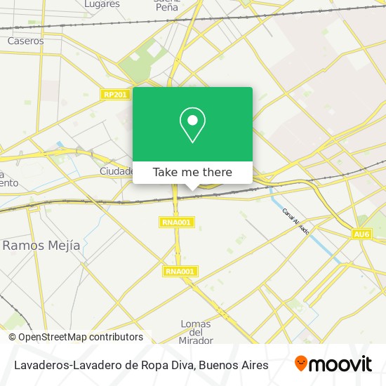Lavaderos-Lavadero de Ropa Diva map