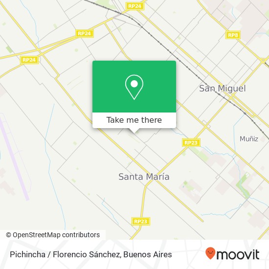 Pichincha / Florencio Sánchez map