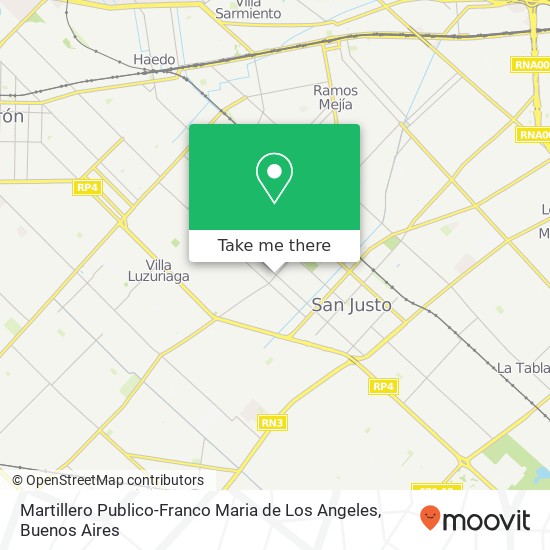 Martillero Publico-Franco Maria de Los Angeles map